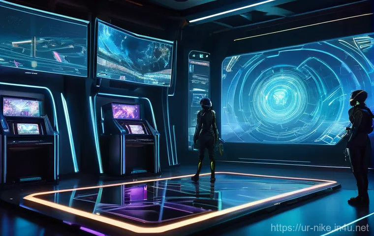 승리의여신 니케 치트 방지 시스템 - **Prompt 1: Guardians of the Digital Realm**
"A vibrant, high-tech scene depicting a futuristic ...