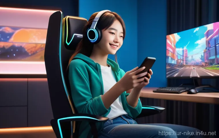 승리의여신 니케 UI 최적화 옵션 - **Prompt for Graphics and Performance Balance:**
"An anime-style digital illustration depicting ...