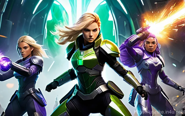 승리의여신 니케 캐릭터 스킬별 사용처 - Dynamic Burst Skill Activation**
A vibrant, dynamic illustration of a futuristic female combat squad... 승리의여신 니케 캐릭터 스킬별 사용처 - Dynamic Burst Skill Activation**
A vibrant, dynamic illustration of a futuristic female combat squad...