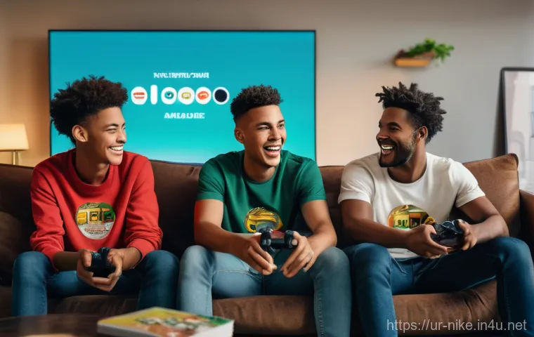 승리의여신 니케 UI 모드 변경 - **Prompt:** A young, enthusiastic female gamer, appearing to be in her late teens, sits comfortably ...