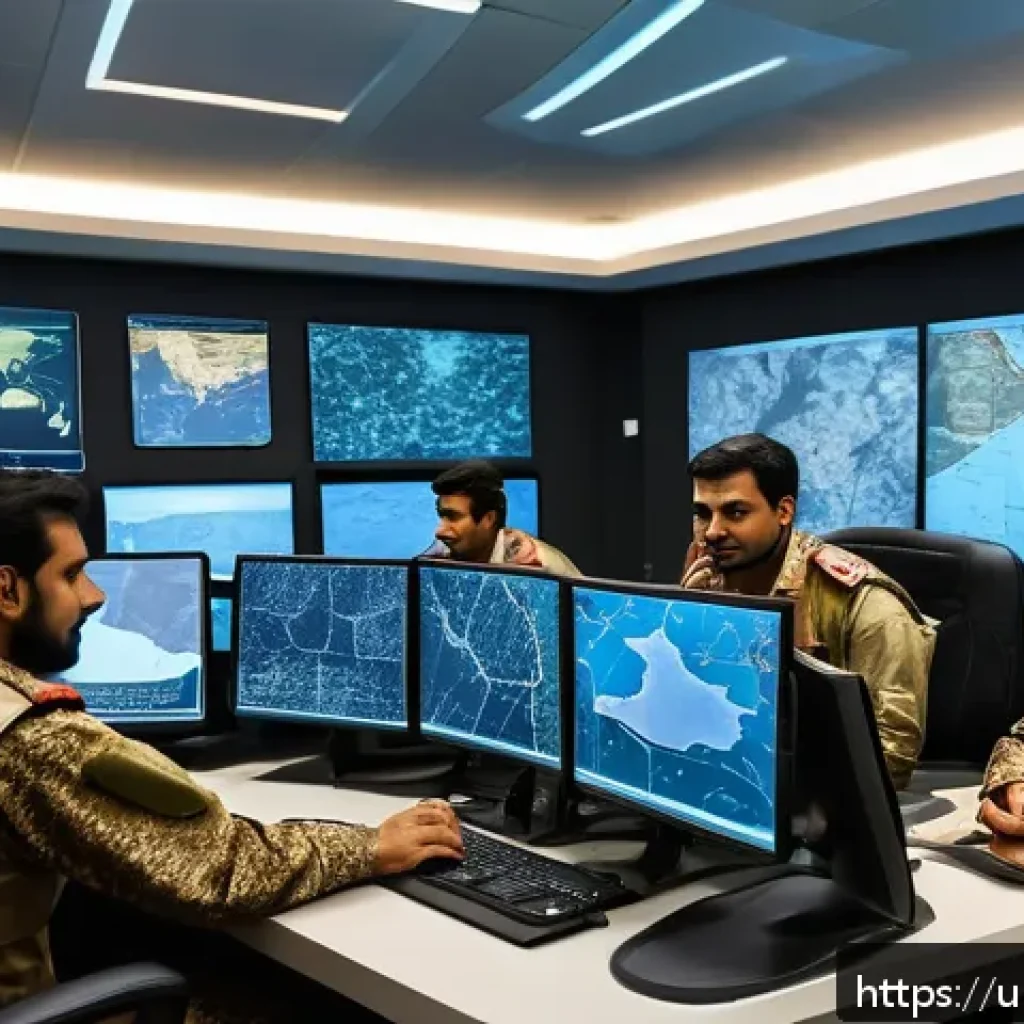 승리의여신 니케 클랜전 전략 - A strategic war room scene featuring a diverse team of South Asian men and women in modern military ...