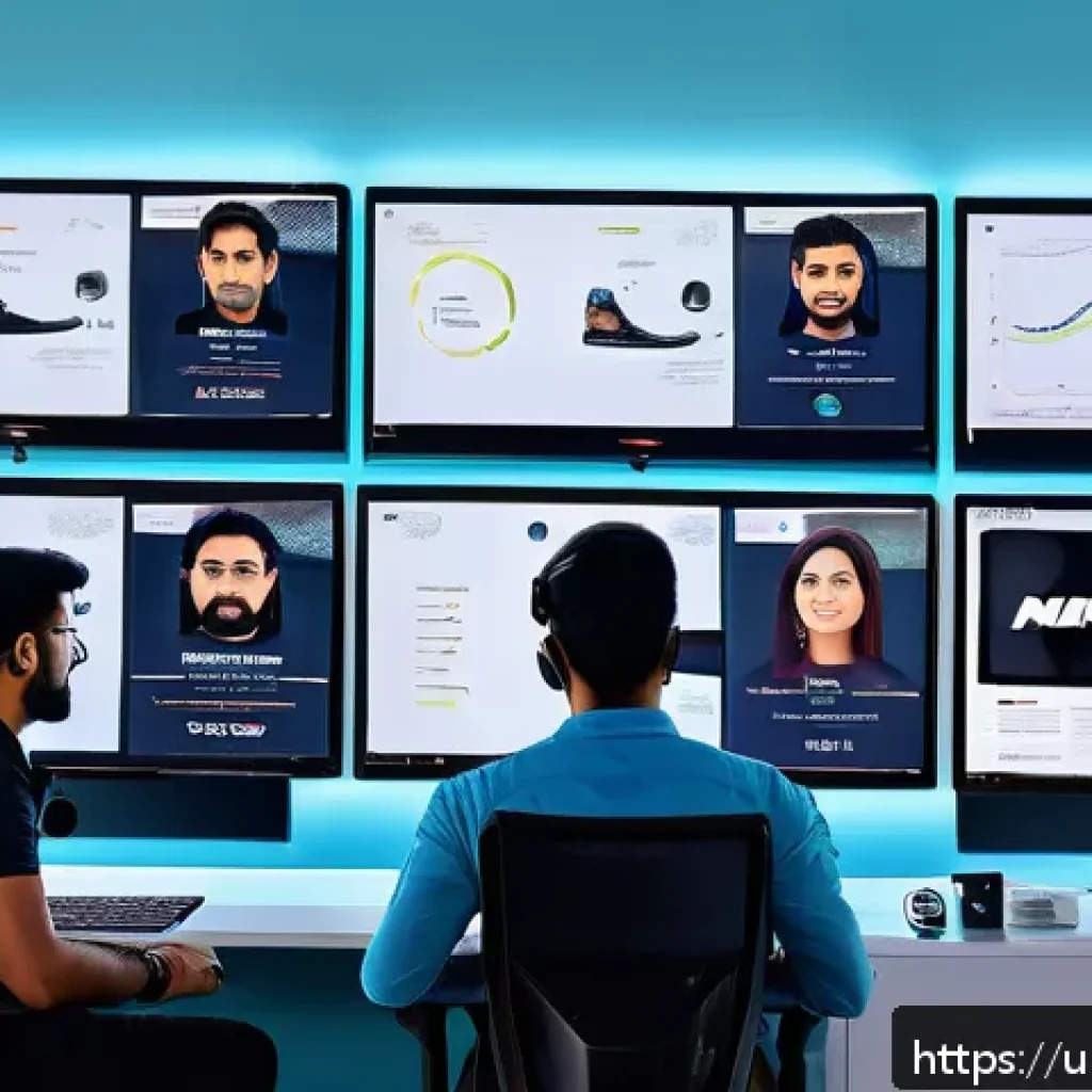 승리의여신 니케 새로운 메타 등장 - A vibrant, modern digital marketing office scene in Karachi, Pakistan, showcasing a diverse team of ...
