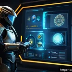 Home 21 승리의여신 니케 초보자 퀘스트 모음 - A detailed fantasy RPG game scene showing a heroic character in tactical armor planning missions on ...