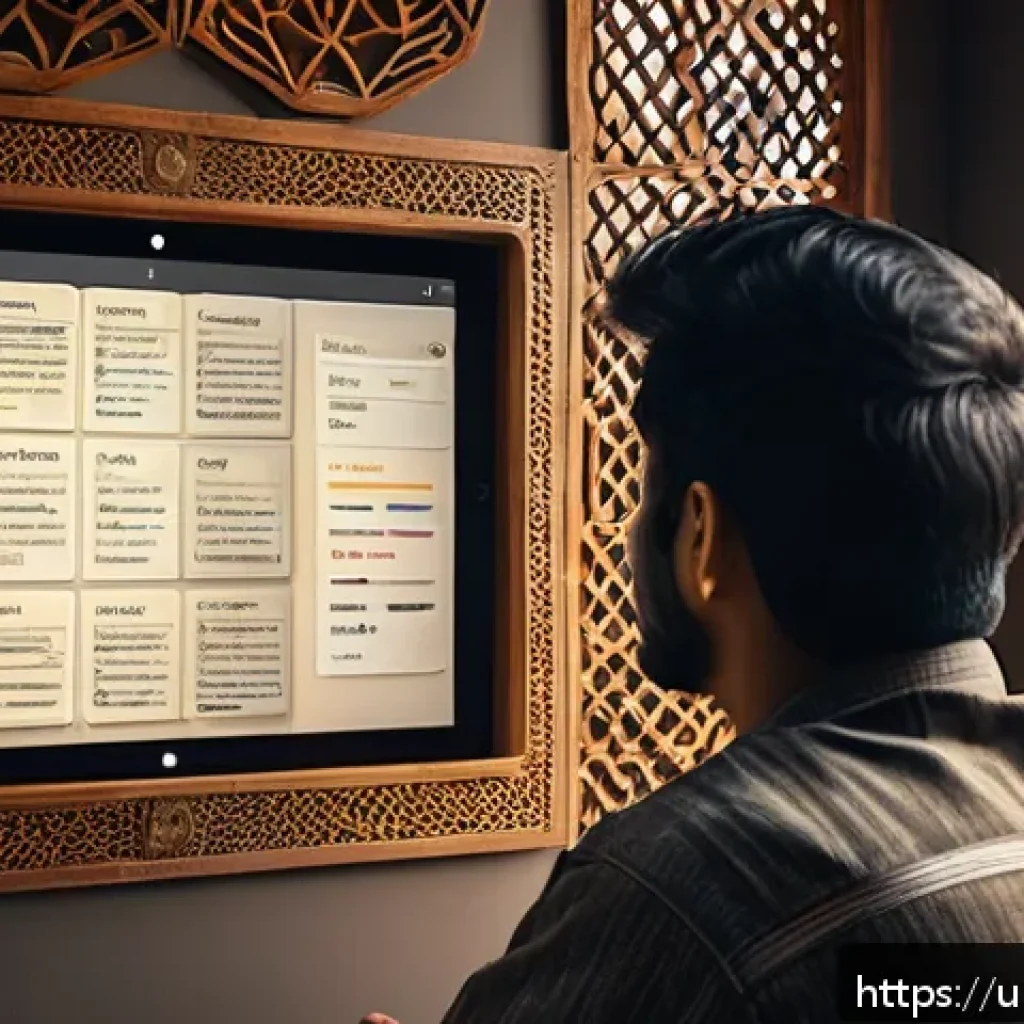 승리의여신 니케 공식 인증 방송 목록 - A modern, user-friendly digital broadcast interface displayed on a sleek tablet held by a young Sout...